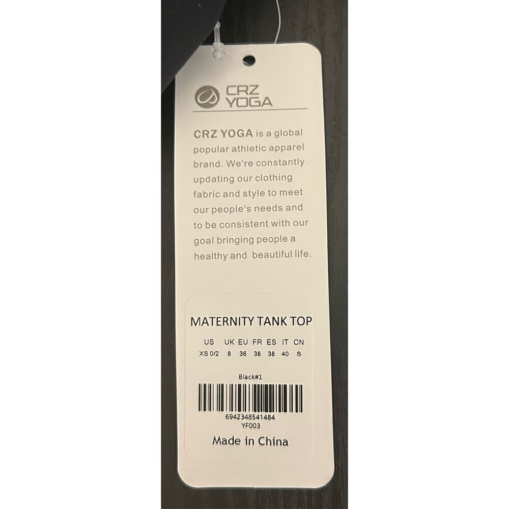 CRZ Yoga Maternity Tank Top Size XS - Picture 3 of 3